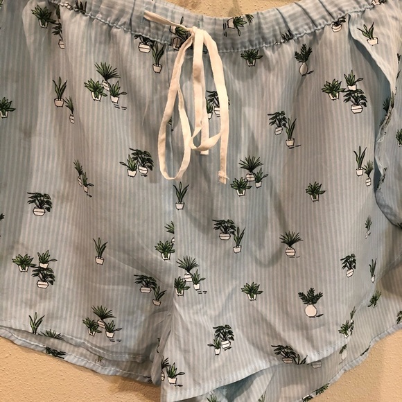 Gilligan & O'Malley Other - NWT Gilligan & O’Malley Plant Lover Pajama Shorts